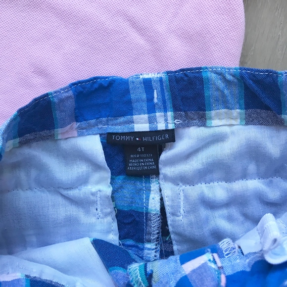 NWOT Tommy Hilfiger Boys Plaid Shorts - Picture 8 of 8